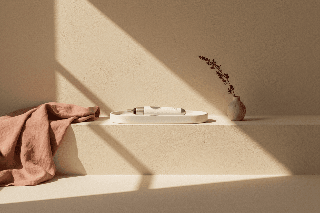 Radiance Clinic — huidtextuur — hero illustration