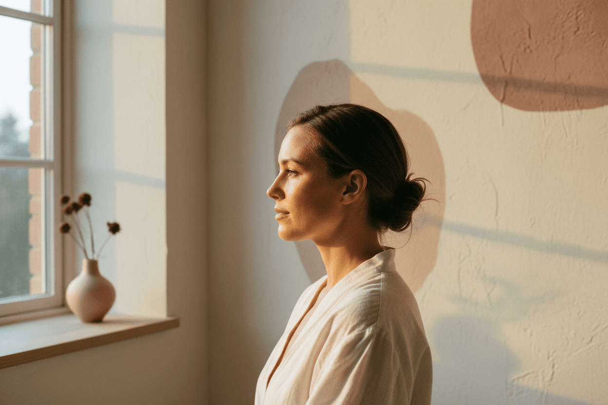 Radiance Clinic — huidtextuur — hero illustration